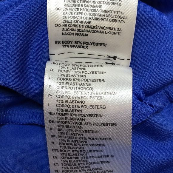 Adidas Puremotion Dalhousie Golf Course Shirt Long Sleeve Medium Blue Pullover - Picture 9 of 12